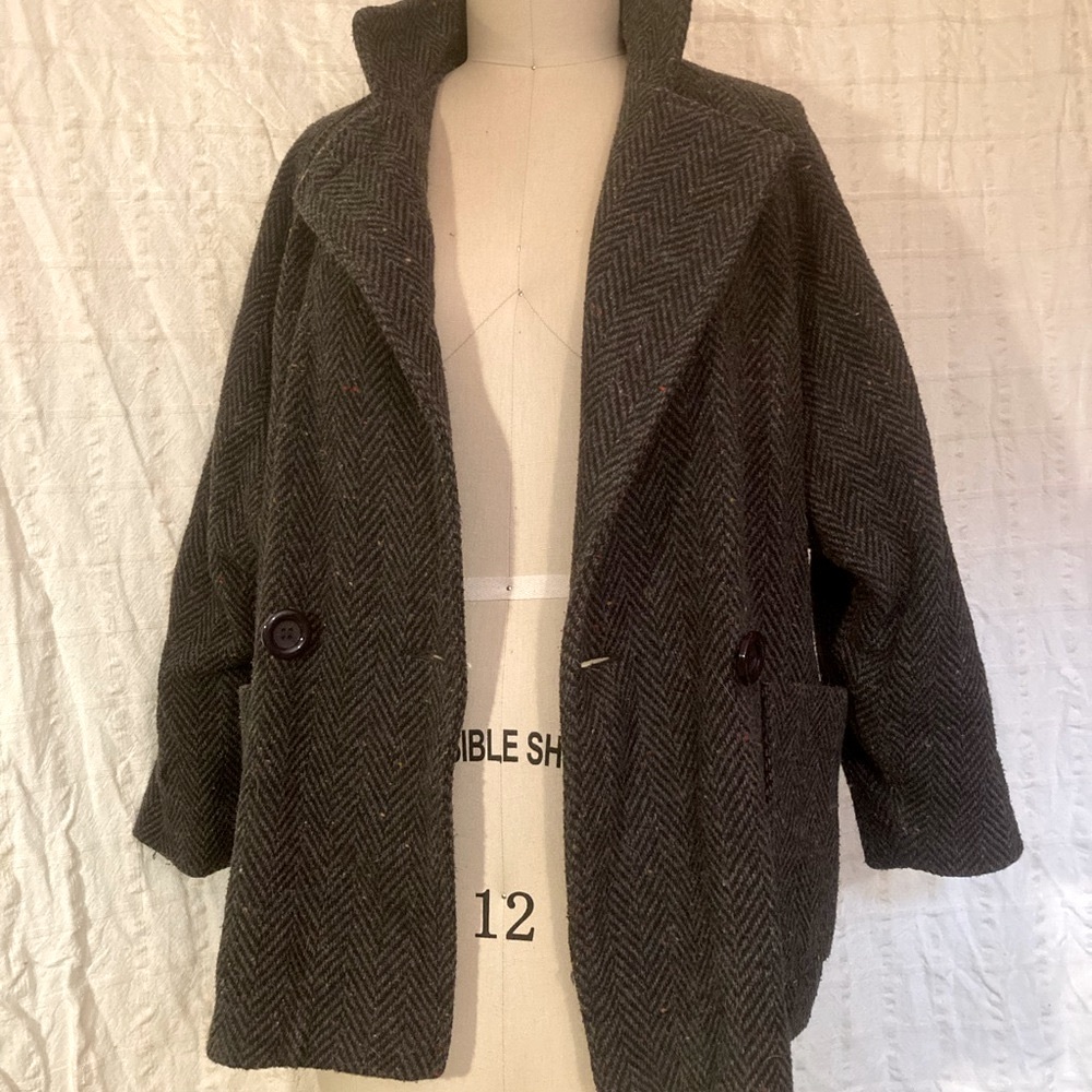 EUC Vintage 80s / 90s Coat from England - Picture 2 of 9